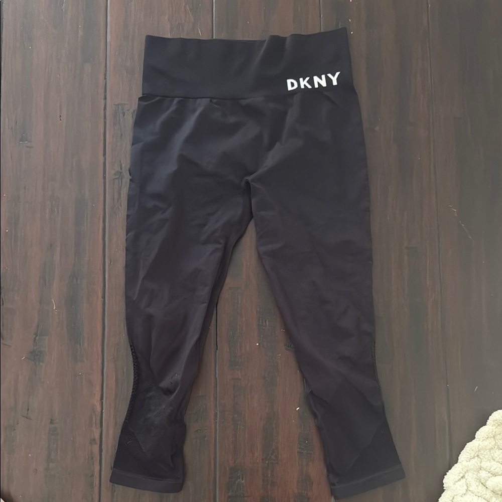 DKNY Women Black Leggings